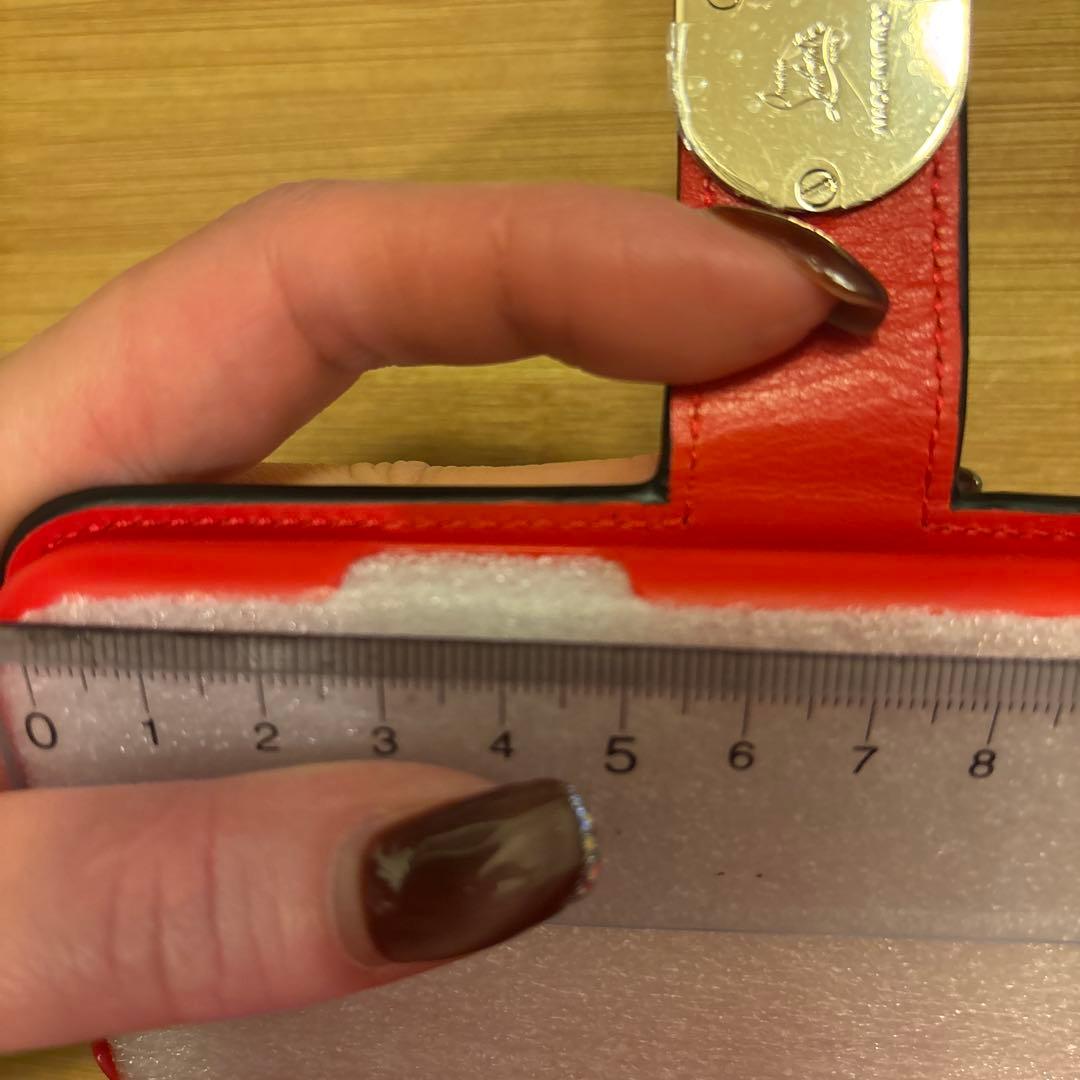 【新品未使用】　Christian Louboutin 手帳型ケース 黒