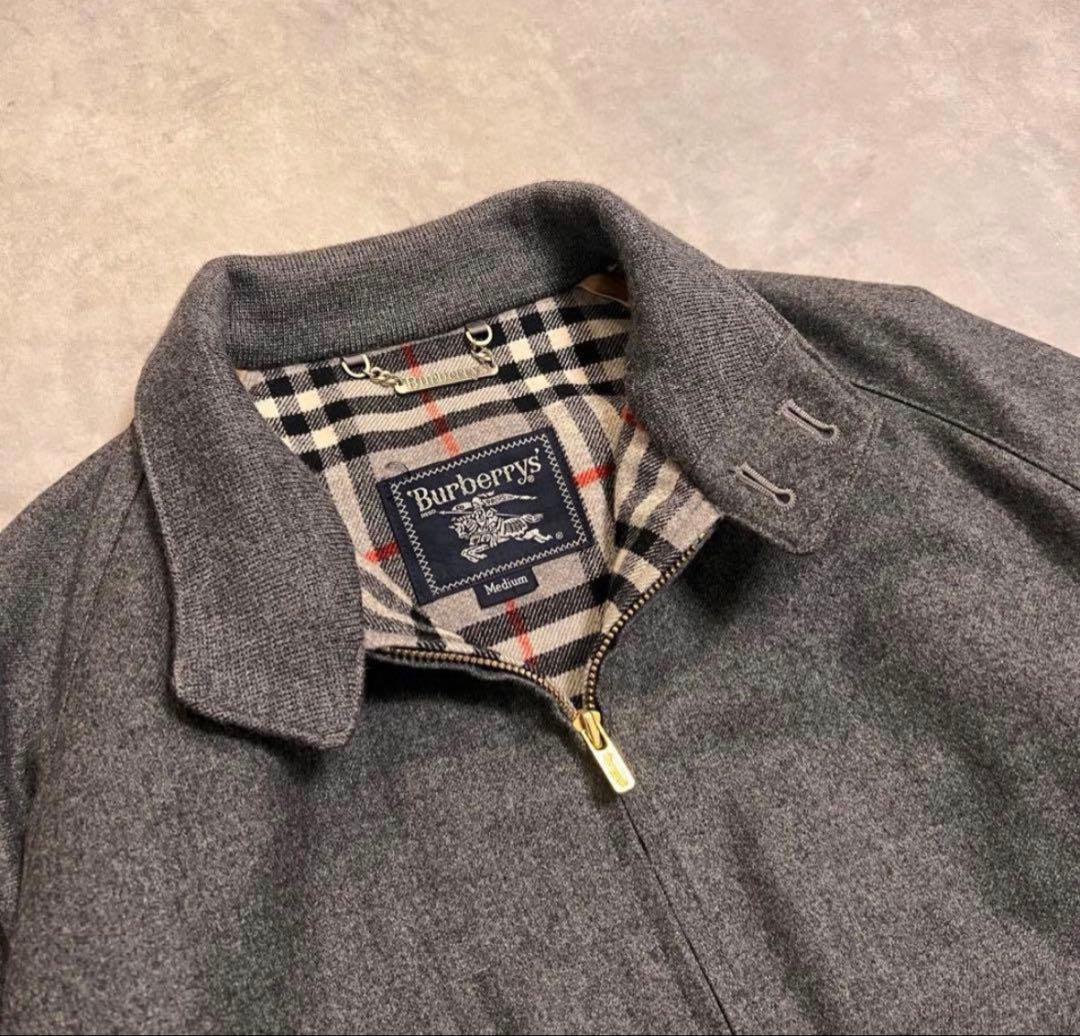 ジャケット・アウター BURBERRYS wool Harrington Jacket