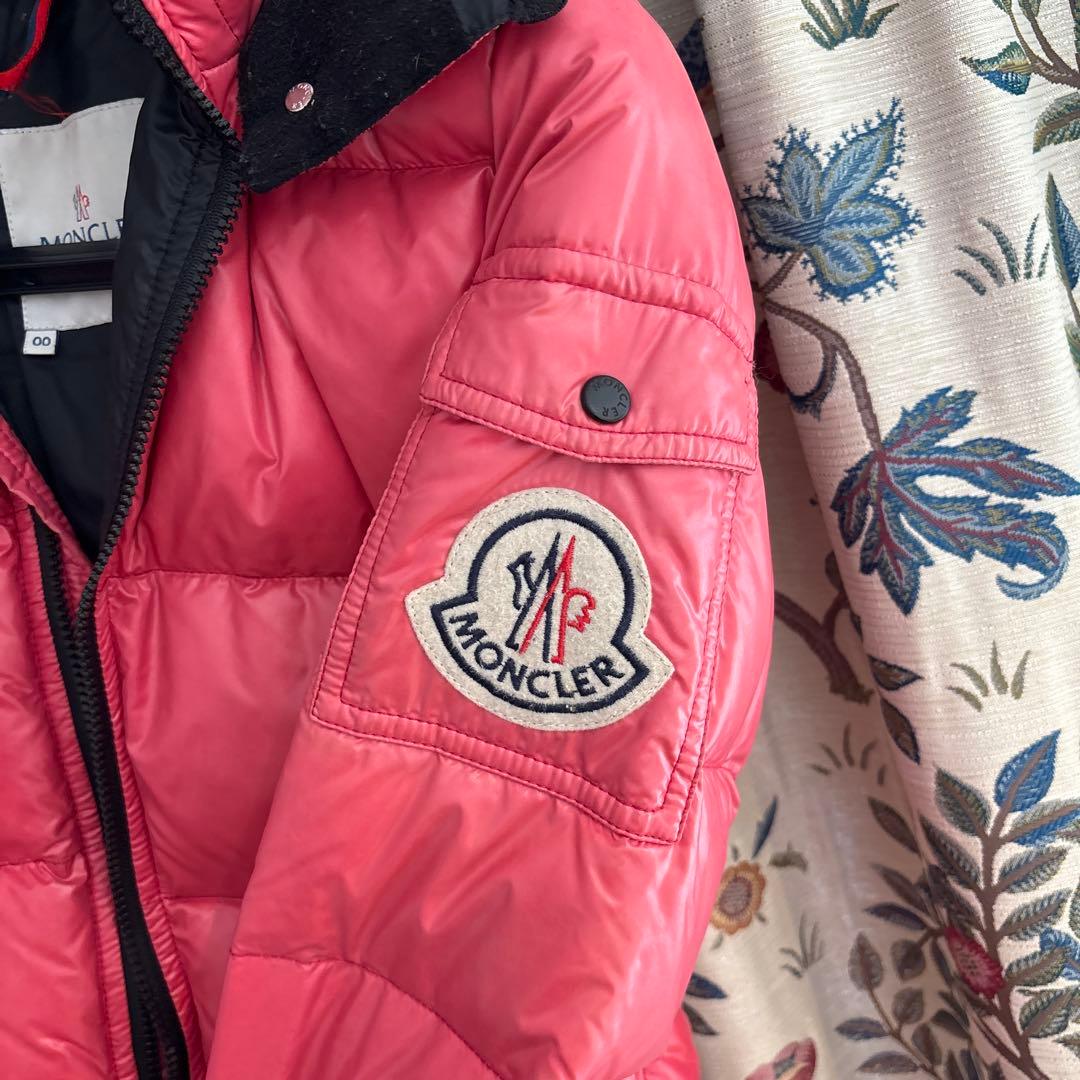 【るい】MONCLER ピンク ダウンジャケット　BAD
