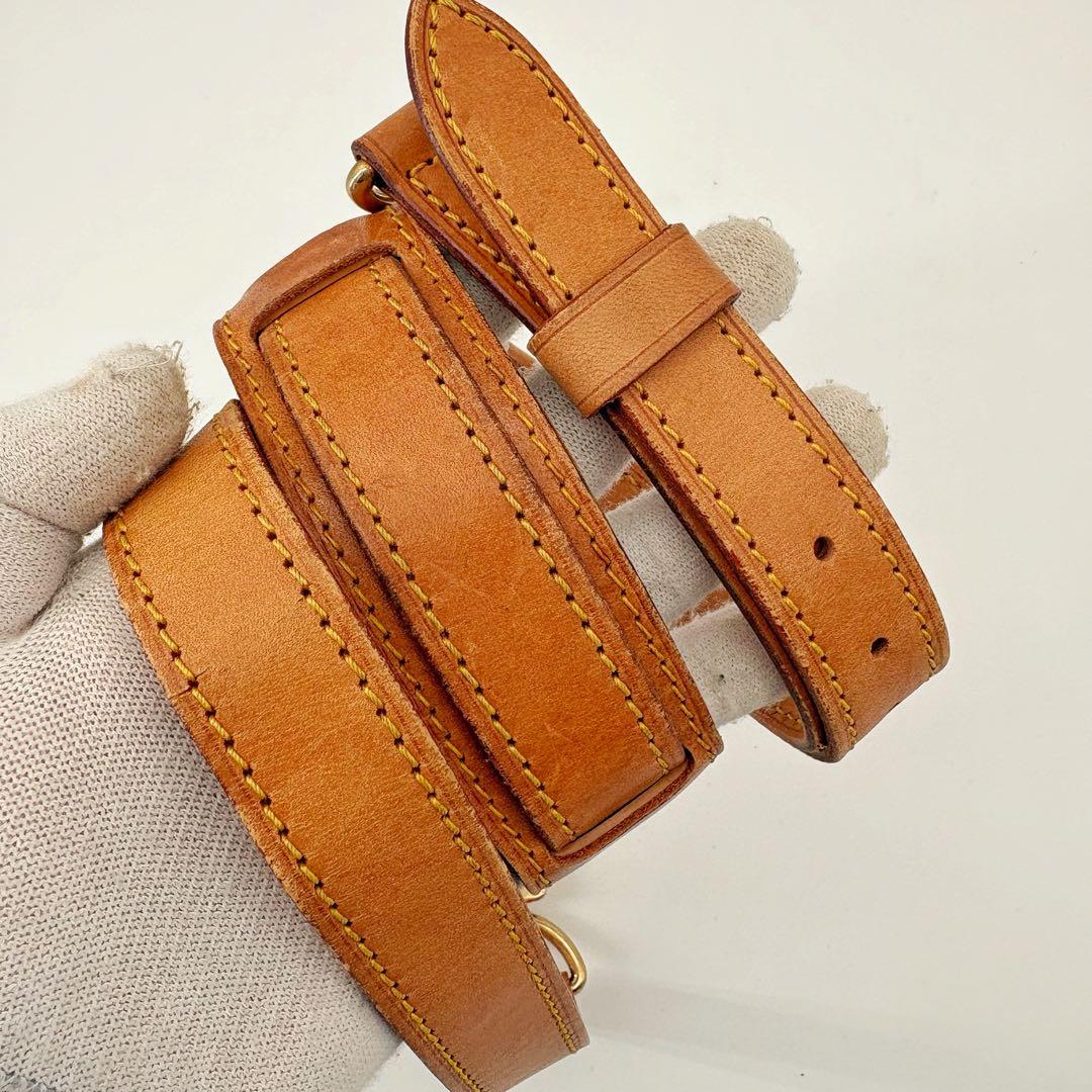 ルイヴィトン ショルダーストラップ キーポル ベルト 肩紐 ヌメ革 バッグ