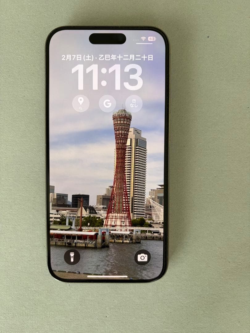 【美品】iPhone 15 Pro 256GB チタニウム (純正ケース付)