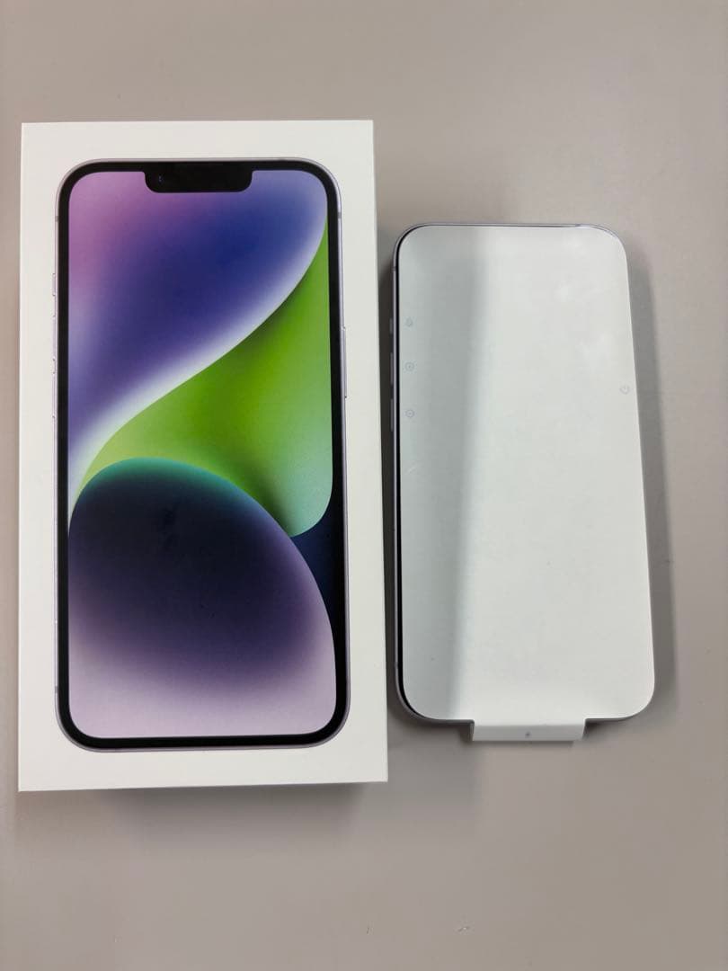 【iPhone 14 パープル 128GB SIMフリー】初期化済・箱付き