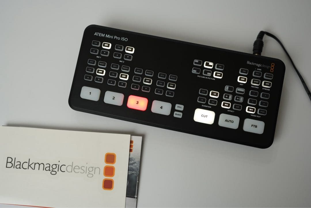 【美品】ATEM Mini Pro ISO