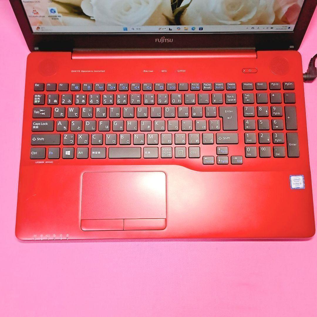 G66 設定済 富士通ノートパソコン i3/SSD/8GB Windows11