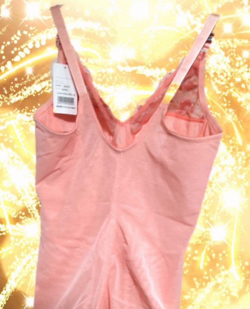 ポッチャリさんふっくらさんへ♥ダイアナＤ１１５Ｑピンクボディースーツ♥特別サイズ