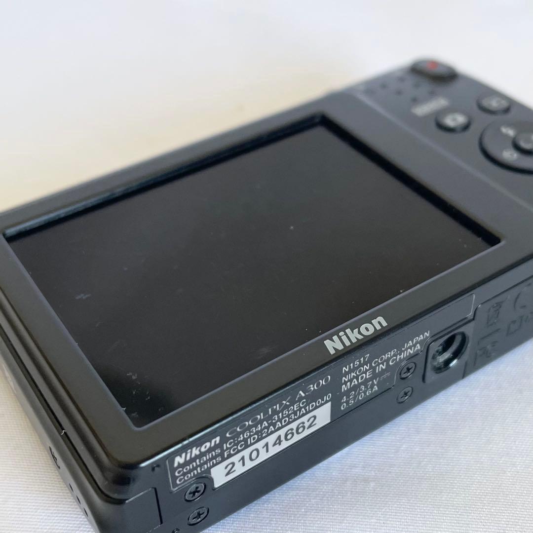 【動作品】Nikon Coolpix A300 デジタルカメラ 動作確認済み