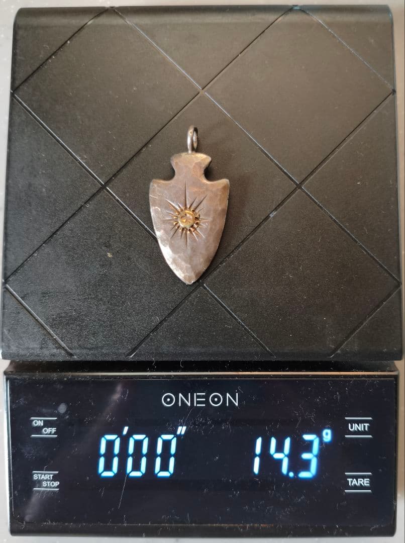 ゴローズ　矢じり K18太陽メタル付き（委託店購入品）