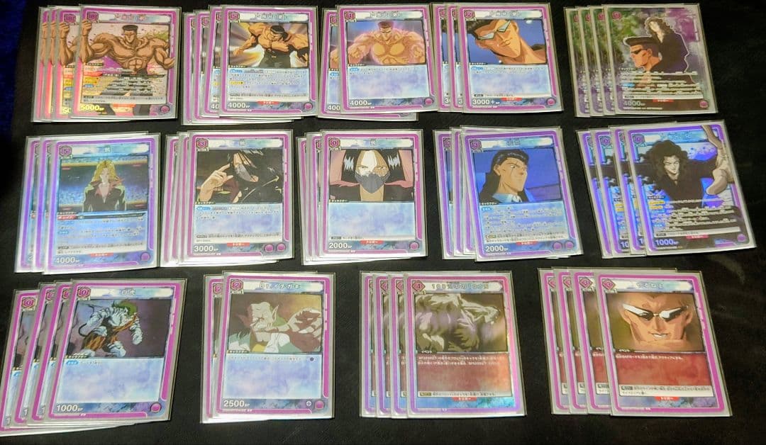 戸愚呂デッキ　ユニオンアリーナ　幽☆遊☆白書　ユニチケ、スタデ、調整パーツ付き