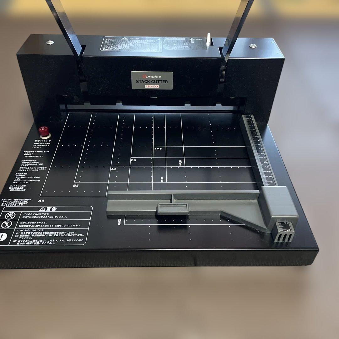 ８*４様 Durodex STACK CUTTER 180DX 裁断機