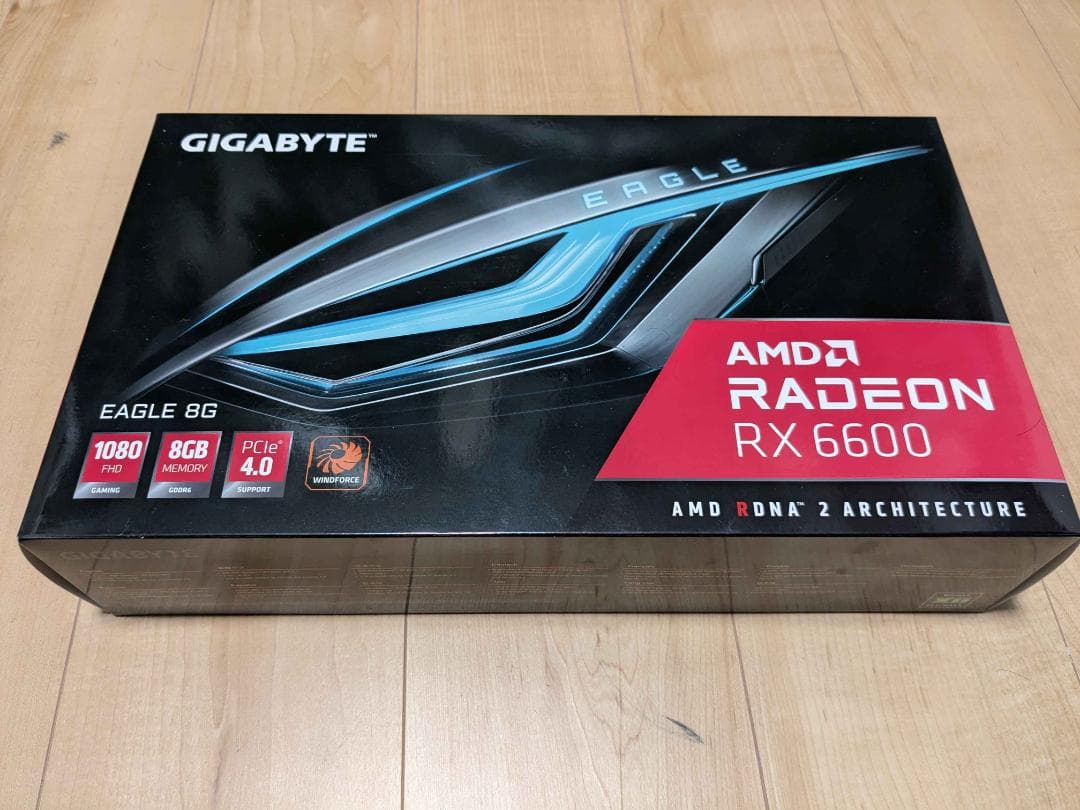 GIGABYTE EAGLE RX 6600 3連ファン