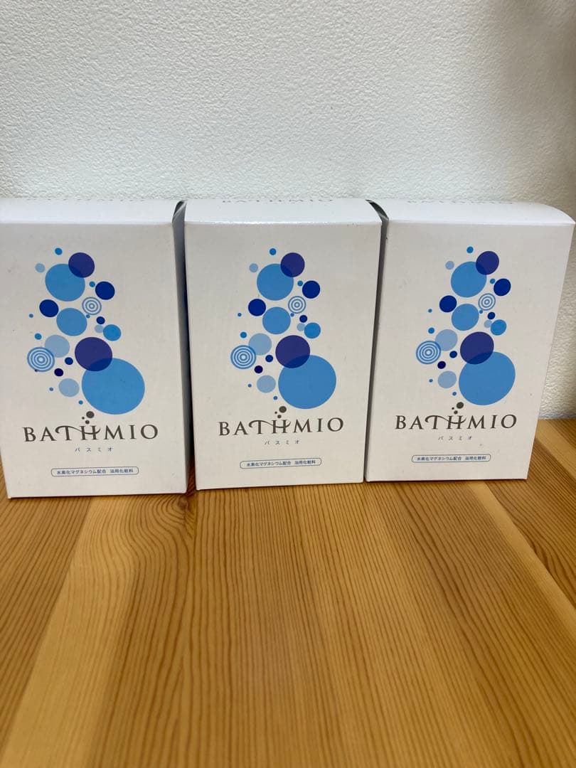 ナチュラリープラス　バスミオ　入浴剤 3個セット