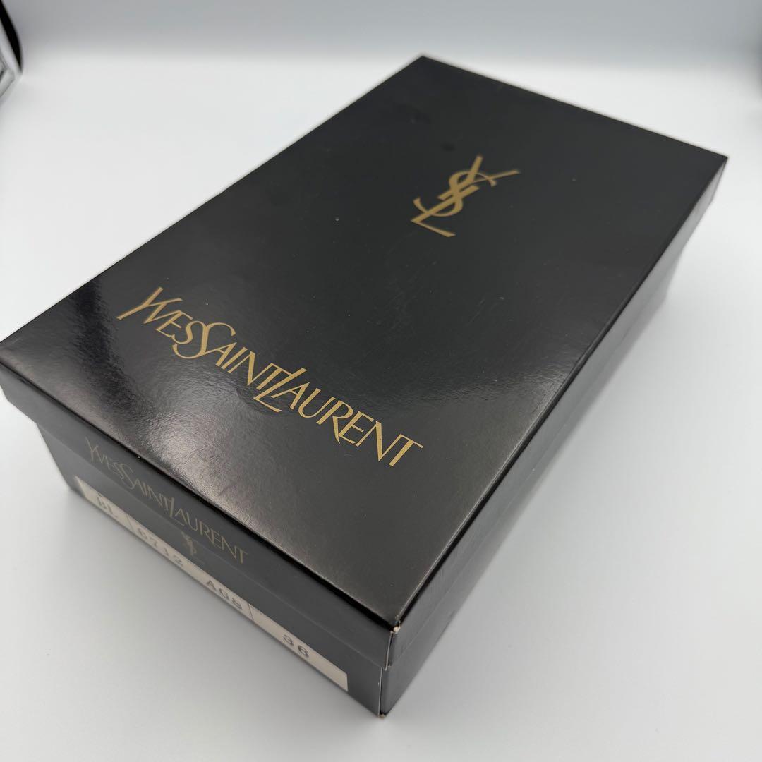 【YSL】未使用品　イヴサンローラン　パンプス　ブラック　36　23cm相当