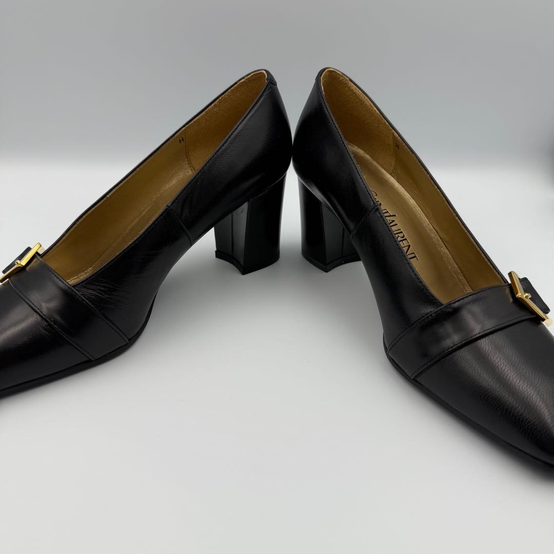【YSL】未使用品　イヴサンローラン　パンプス　ブラック　36　23cm相当