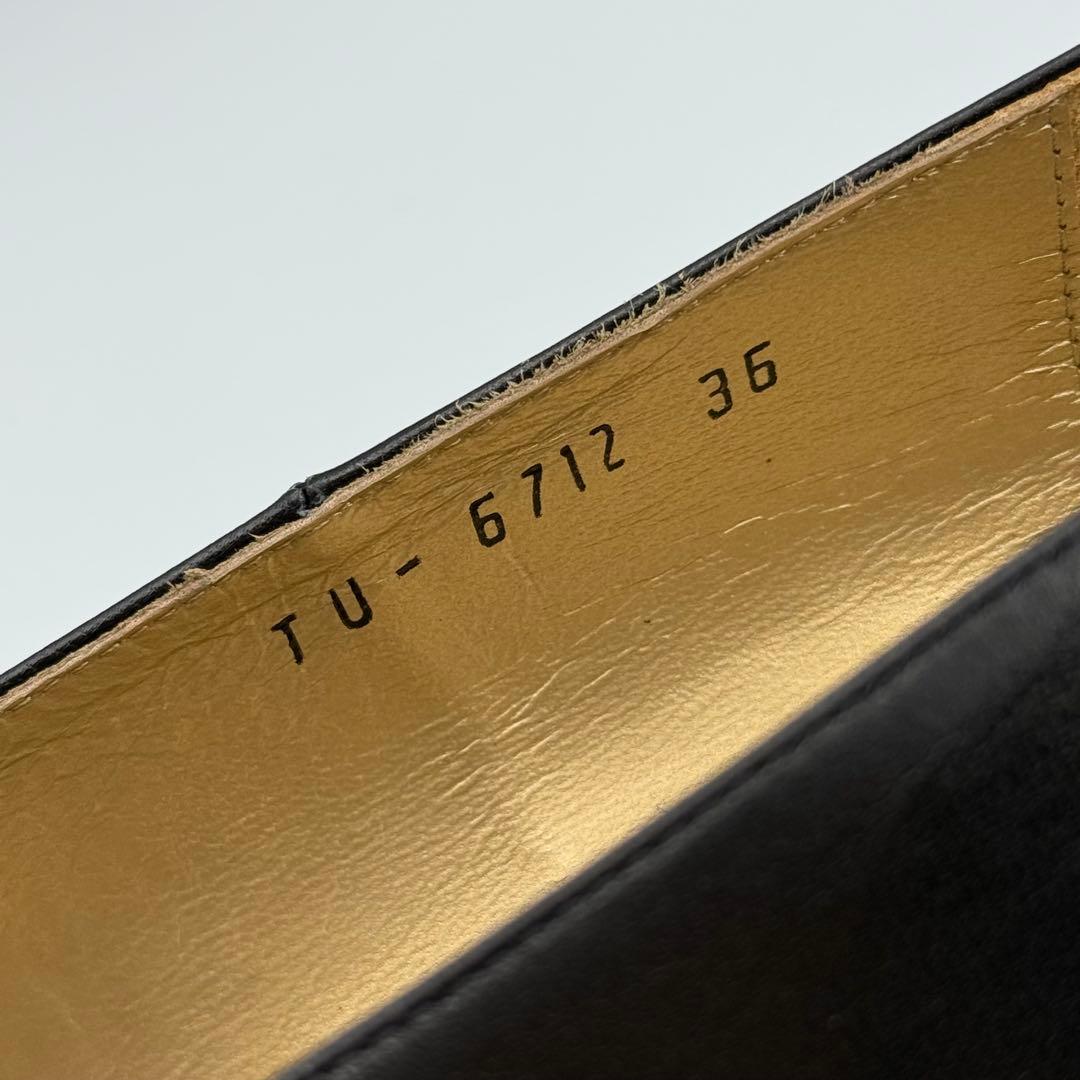 【YSL】未使用品　イヴサンローラン　パンプス　ブラック　36　23cm相当