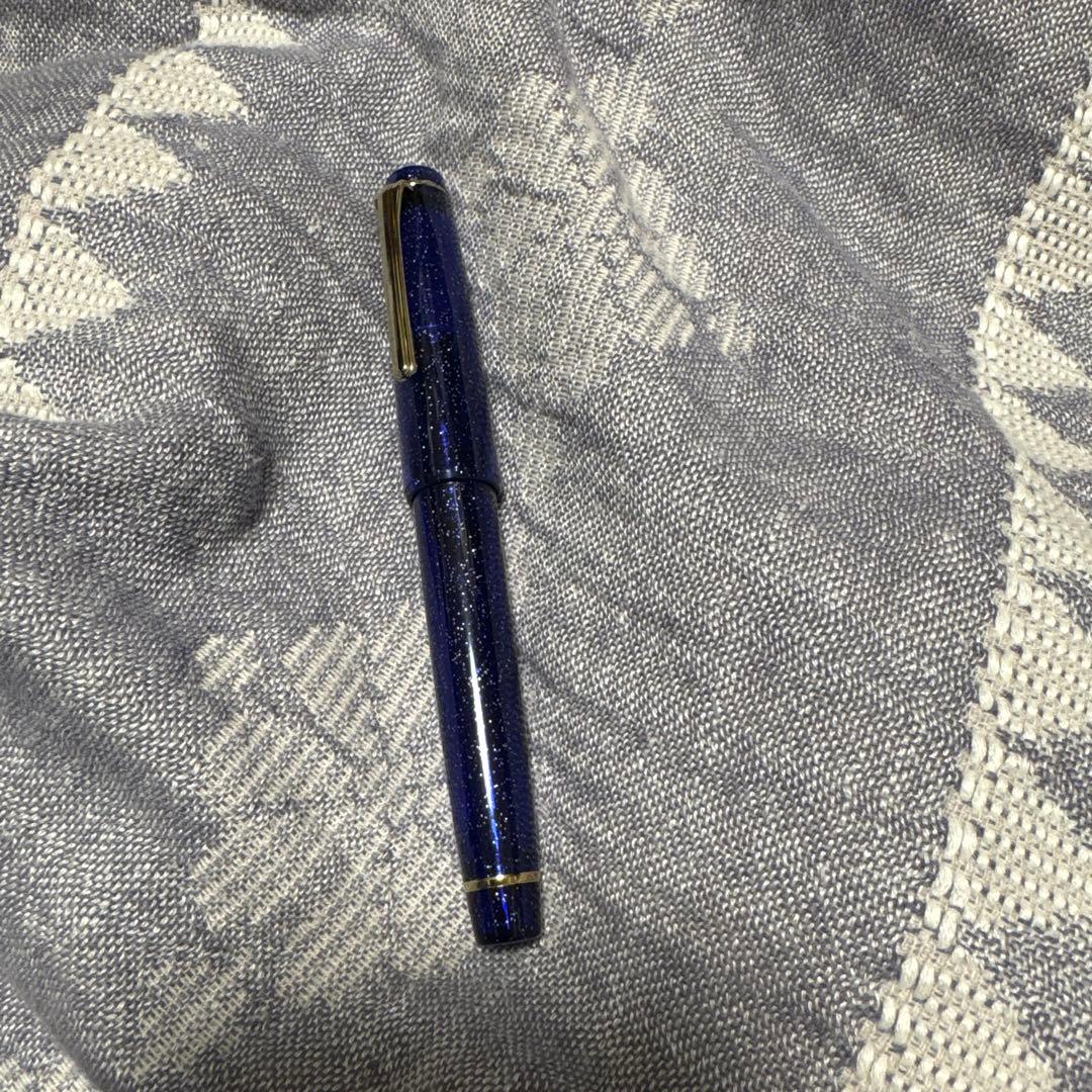 訳あり　ほんとの星空。「紡ぐ」万年筆　プロギア低重心