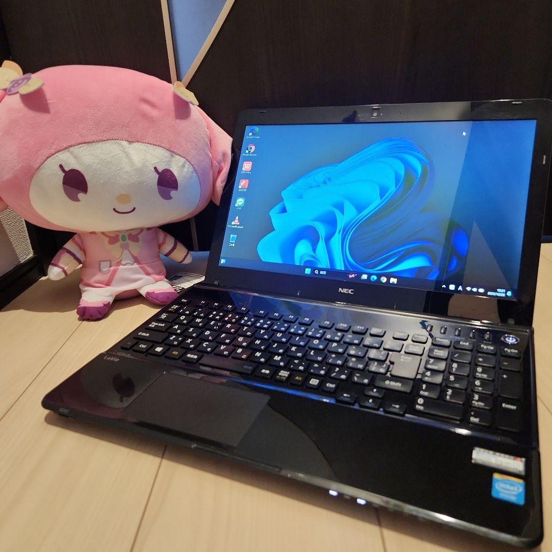 美品　ノートパソコン　薄型　大画面　NEC