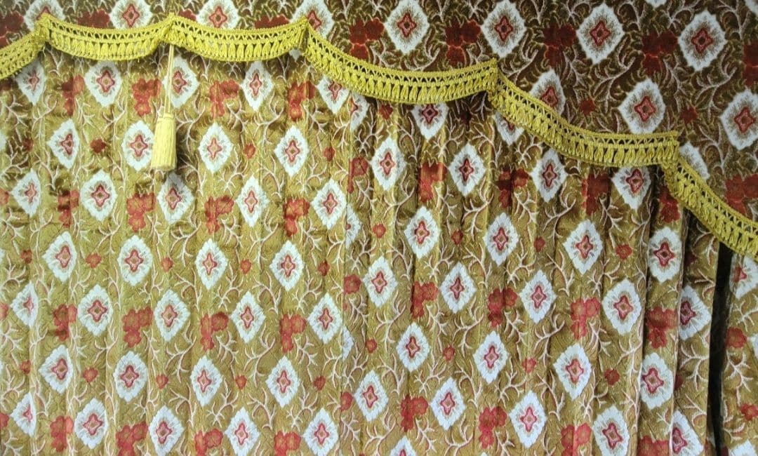 値下げ！早い者勝ち！金華山 大花束　5点セット 仮眠カーテン　センターカーテン