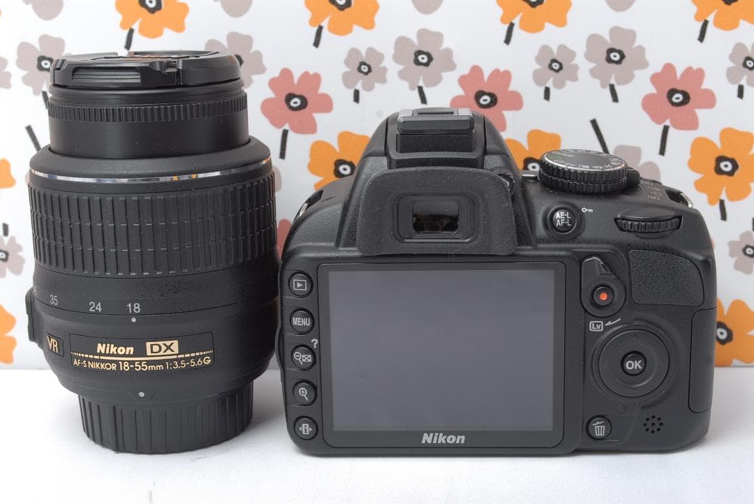 ❤即購入1000円OFF❤Nikon D3100❤ショット数319回❤美品❤