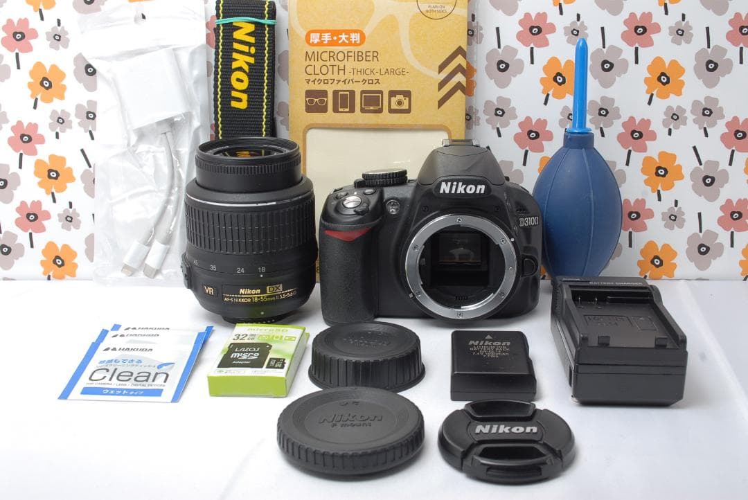 ❤即購入1000円OFF❤Nikon D3100❤ショット数319回❤美品❤