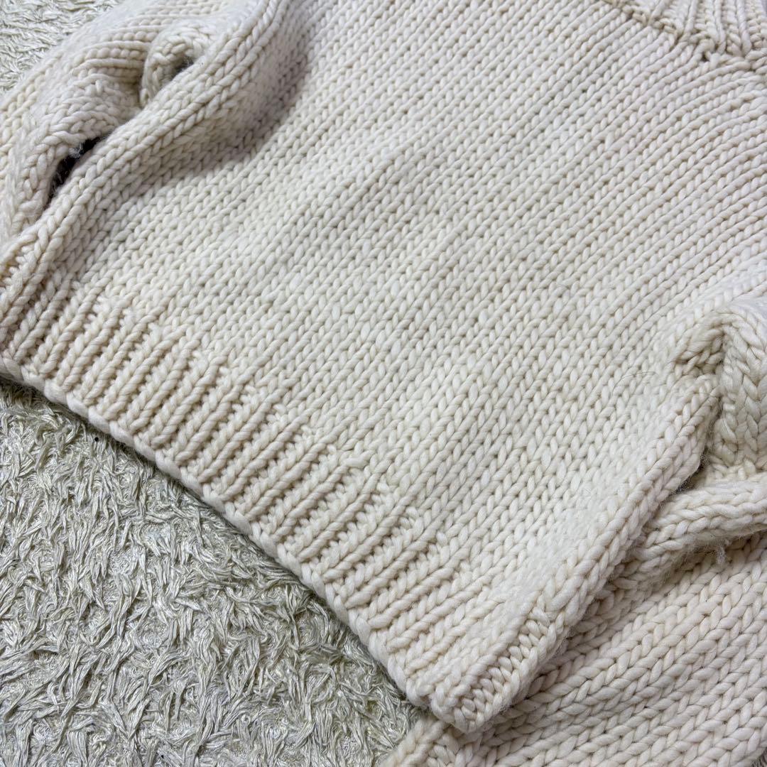 6(ROKU) WOOL ROVING KNIT PULLOVER/ニット