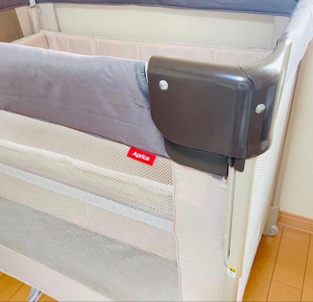 Aprica アップリカ 折り畳み ベビーベッド ココネルエアー