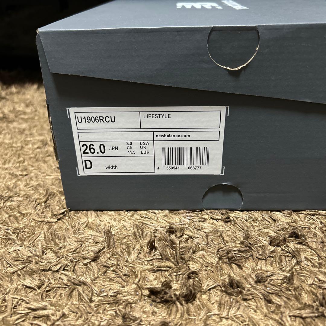 靴 New Balance U1906RCU 1906R 26cm