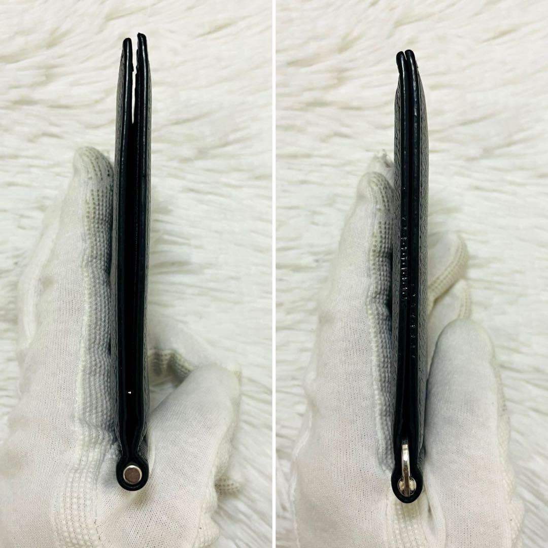 極美✨BALENCIAGA マネークリップ レザー エブリデイ ブラック 現行