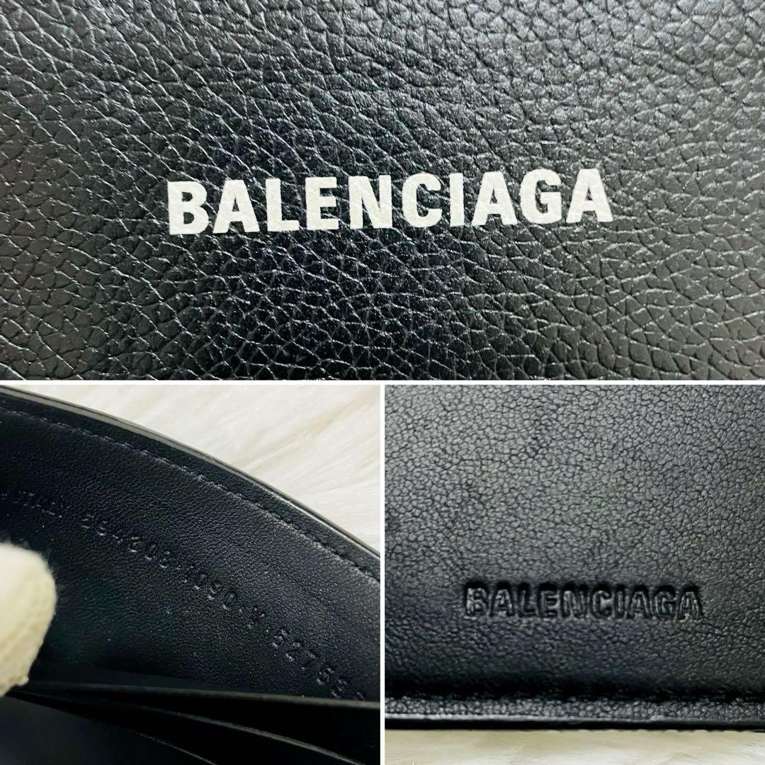 極美✨BALENCIAGA マネークリップ レザー エブリデイ ブラック 現行