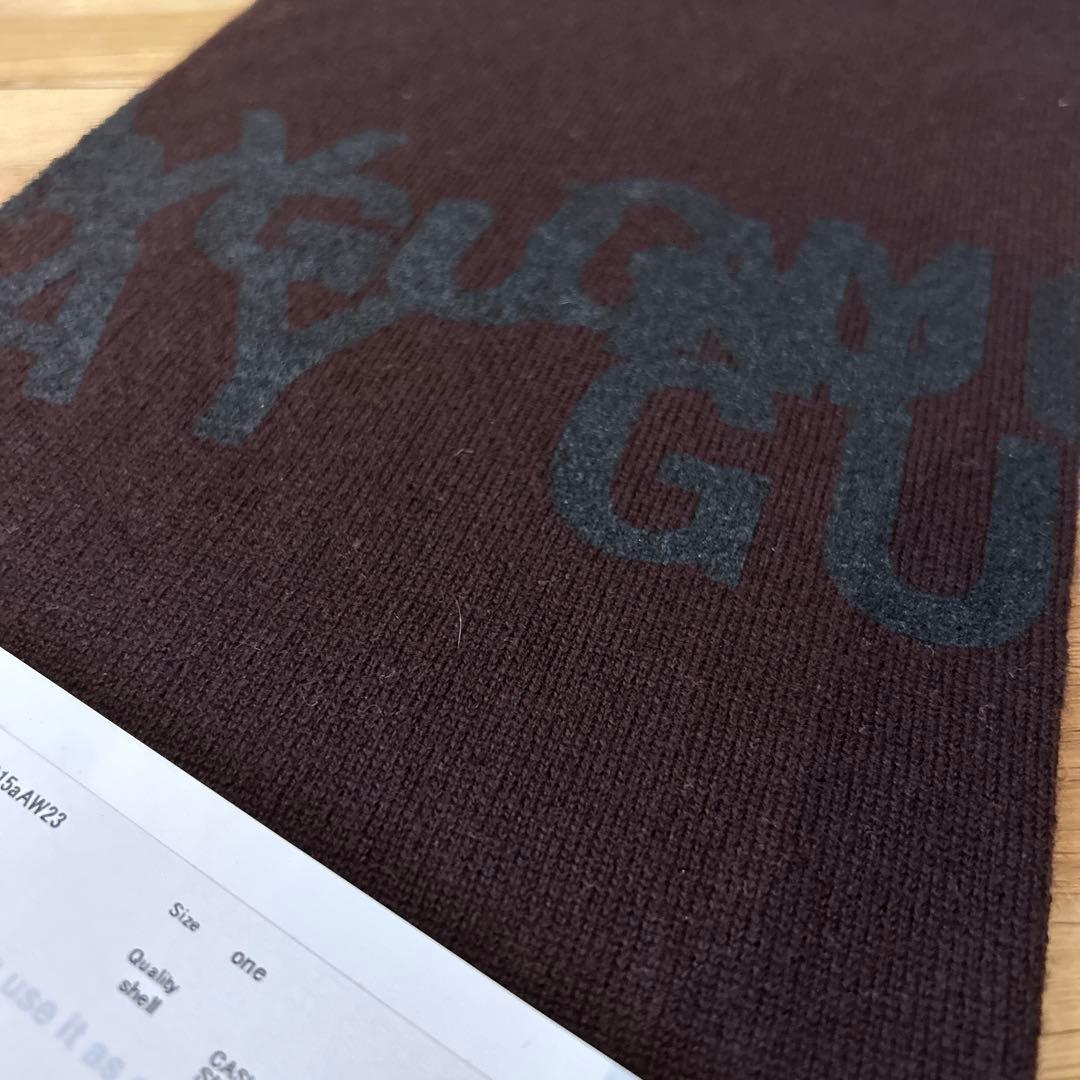 【新品】タカヒロミヤシタザソロイスト ネックウォーマー ブラウン