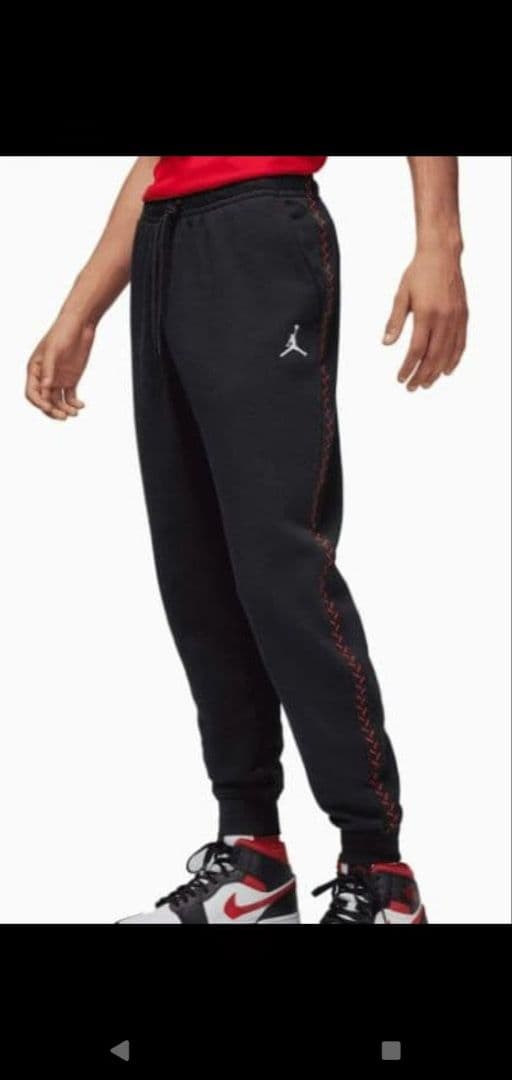 新品 ジョーダン フライトMVPセットアップ М 黒パーカー スウェット パンツ