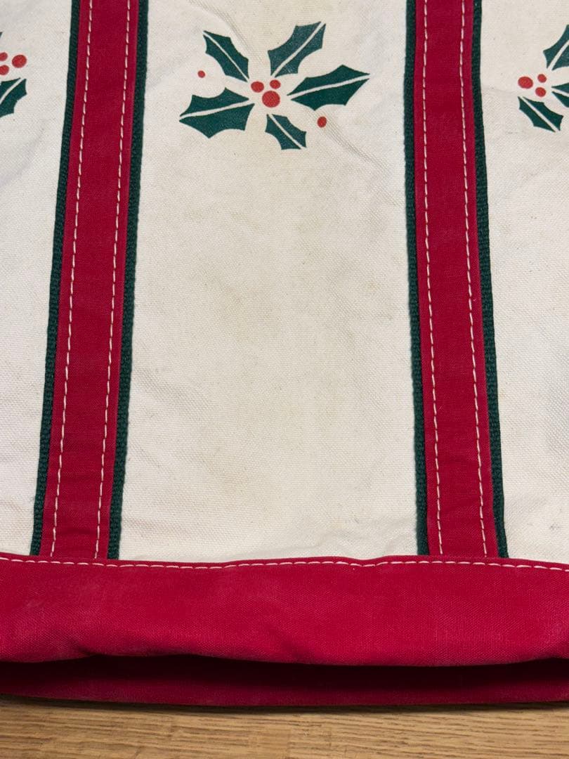 ★80s数量限定 エルエルビーントートバッグ レア 柊ペイント/デラックストート