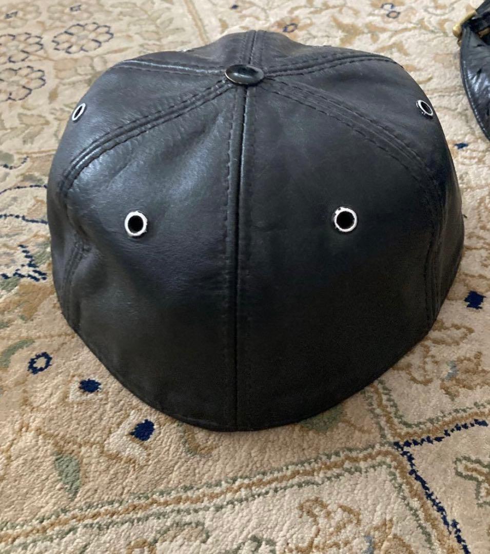 ラングリッツ レザー ベースポールキャップサイズL程度