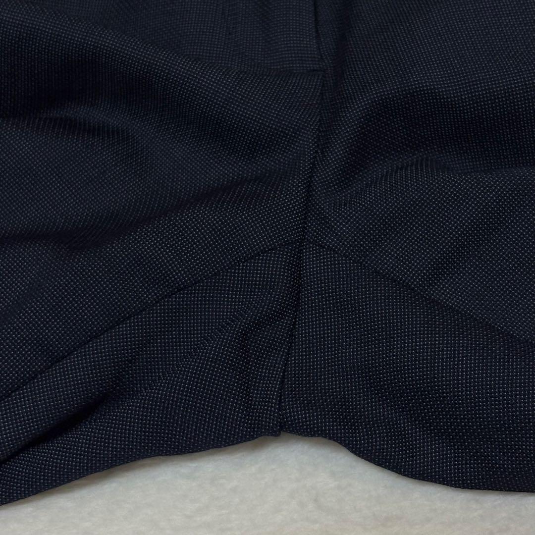 スーツカンパニー READ 【上42 下40】 ウール100 パンツスーツ 濃紺