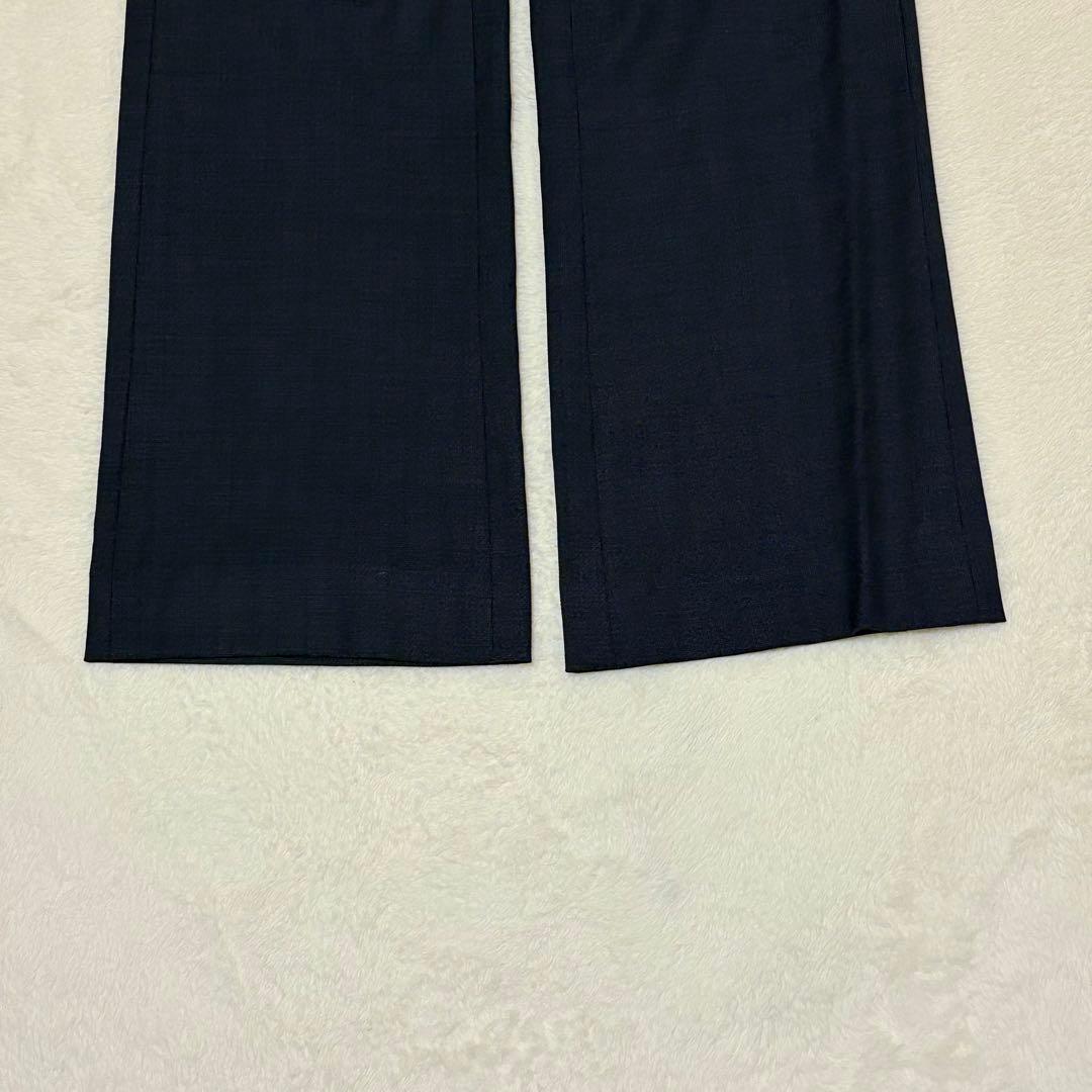 スーツカンパニー READ 【上42 下40】 ウール100 パンツスーツ 濃紺