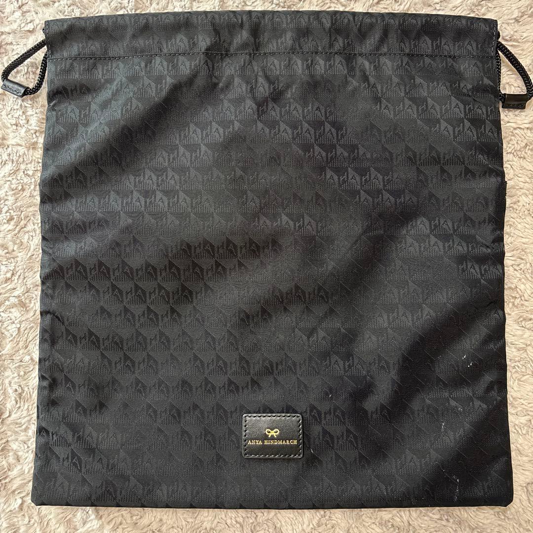 ☆ANYA HINDMARCH アニヤハインドマーチ　巾着ポーチ☆1枚のみ出品