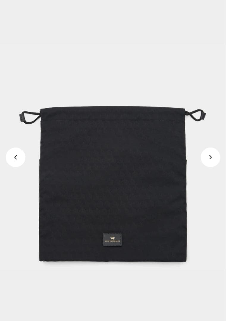 ☆ANYA HINDMARCH アニヤハインドマーチ　巾着ポーチ☆1枚のみ出品