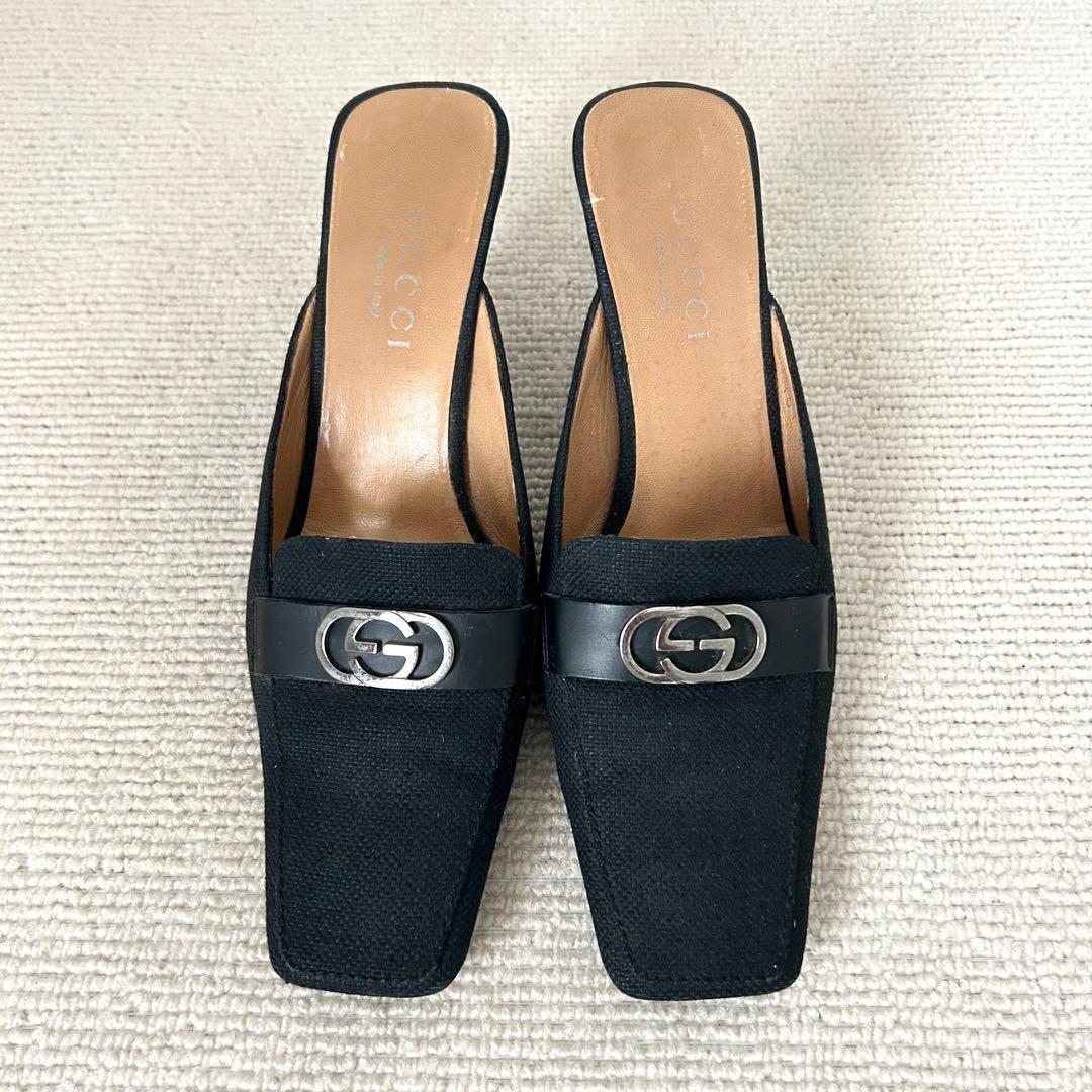 GUCCI グッチ ミュール サンダル GG 24cm