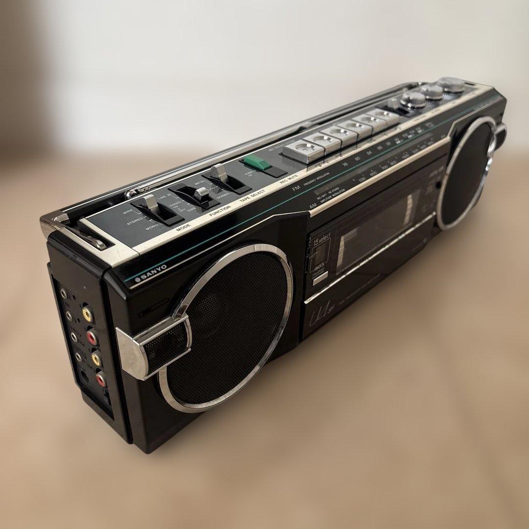 ★当時物★ SANYO MR-U4SF ラジカセ