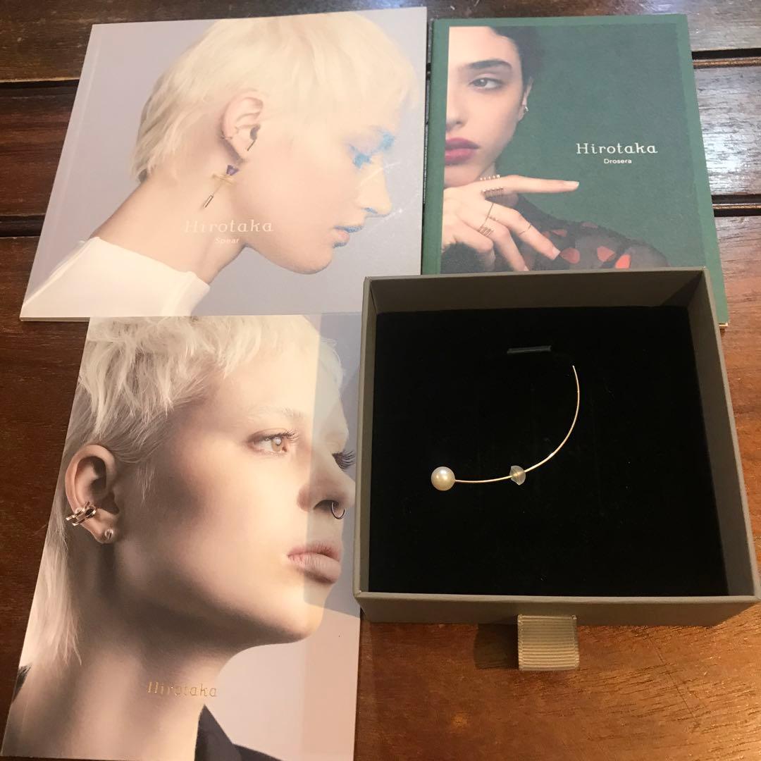 Hirotaka ピアス　値下申請1.8→1.6万に変更しました。