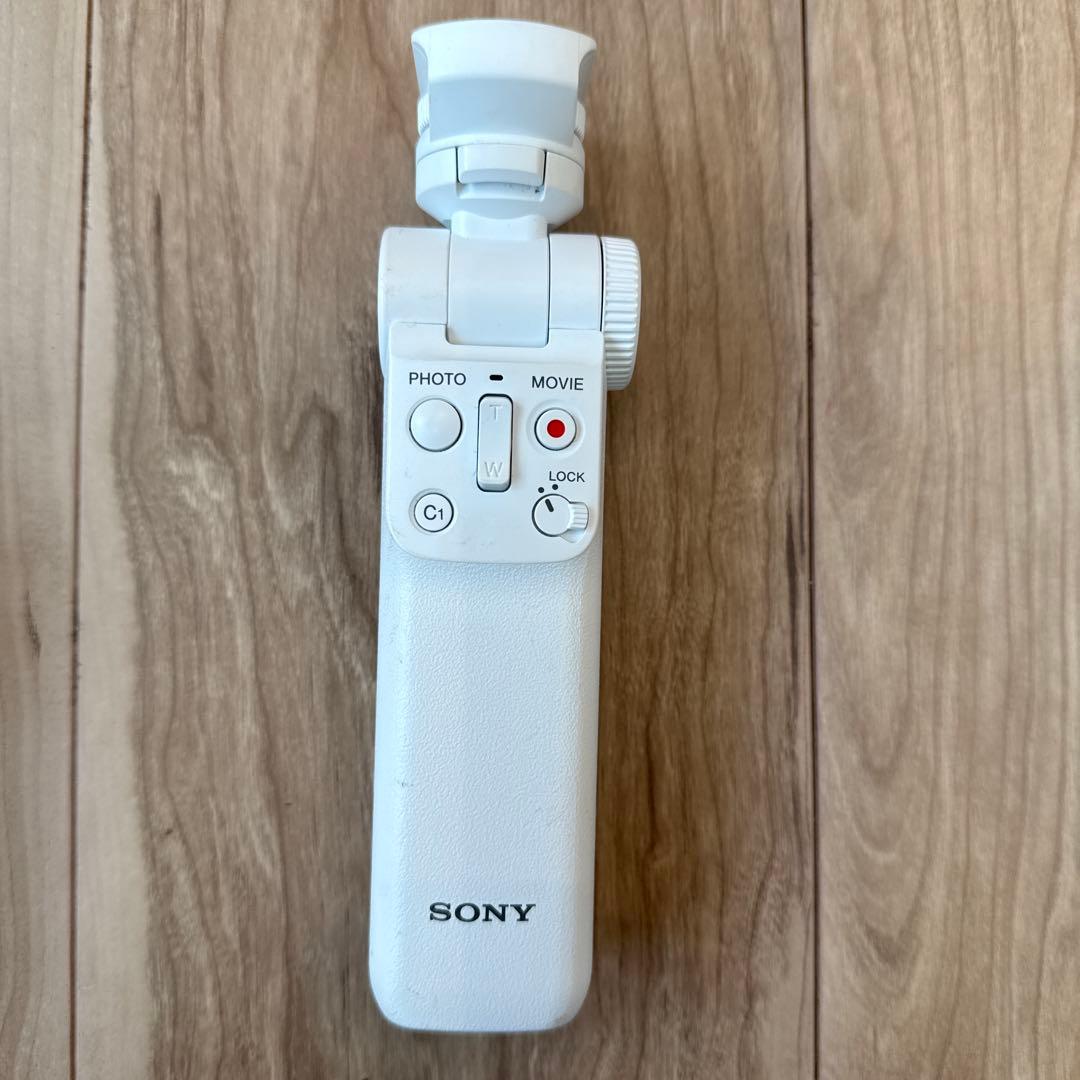 SONY ZV-E10レンズキット　シューティンググリップセット　白