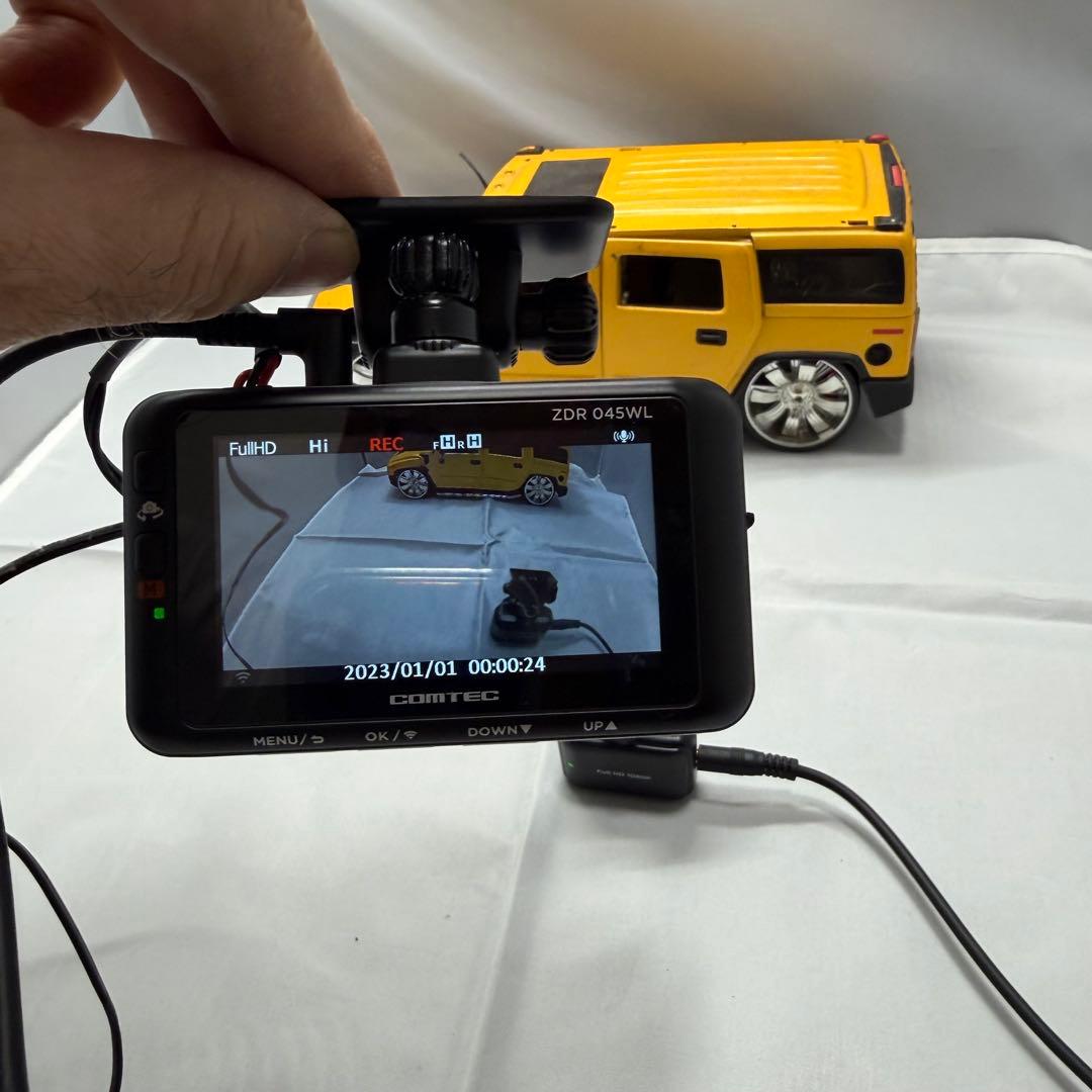 comtec コムテック ドライブレコーダー ZDR045WL 中古品
