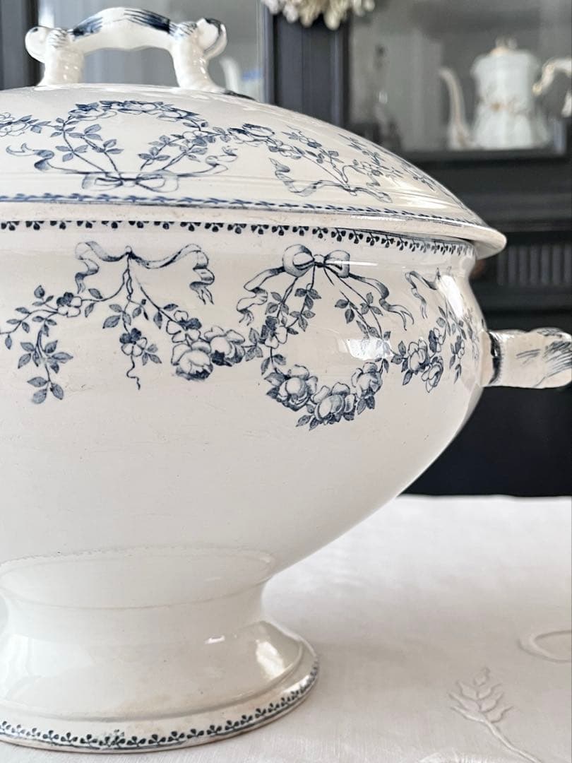 【レア】フランス SARREGUEMINES窯 MOZARTスーピエール3641