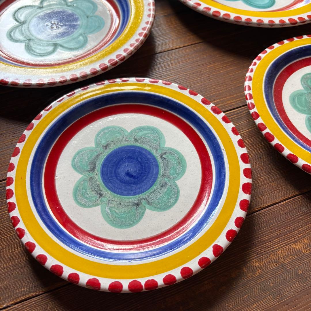 イタリア製★アンティークDesimone ディナープレートセット