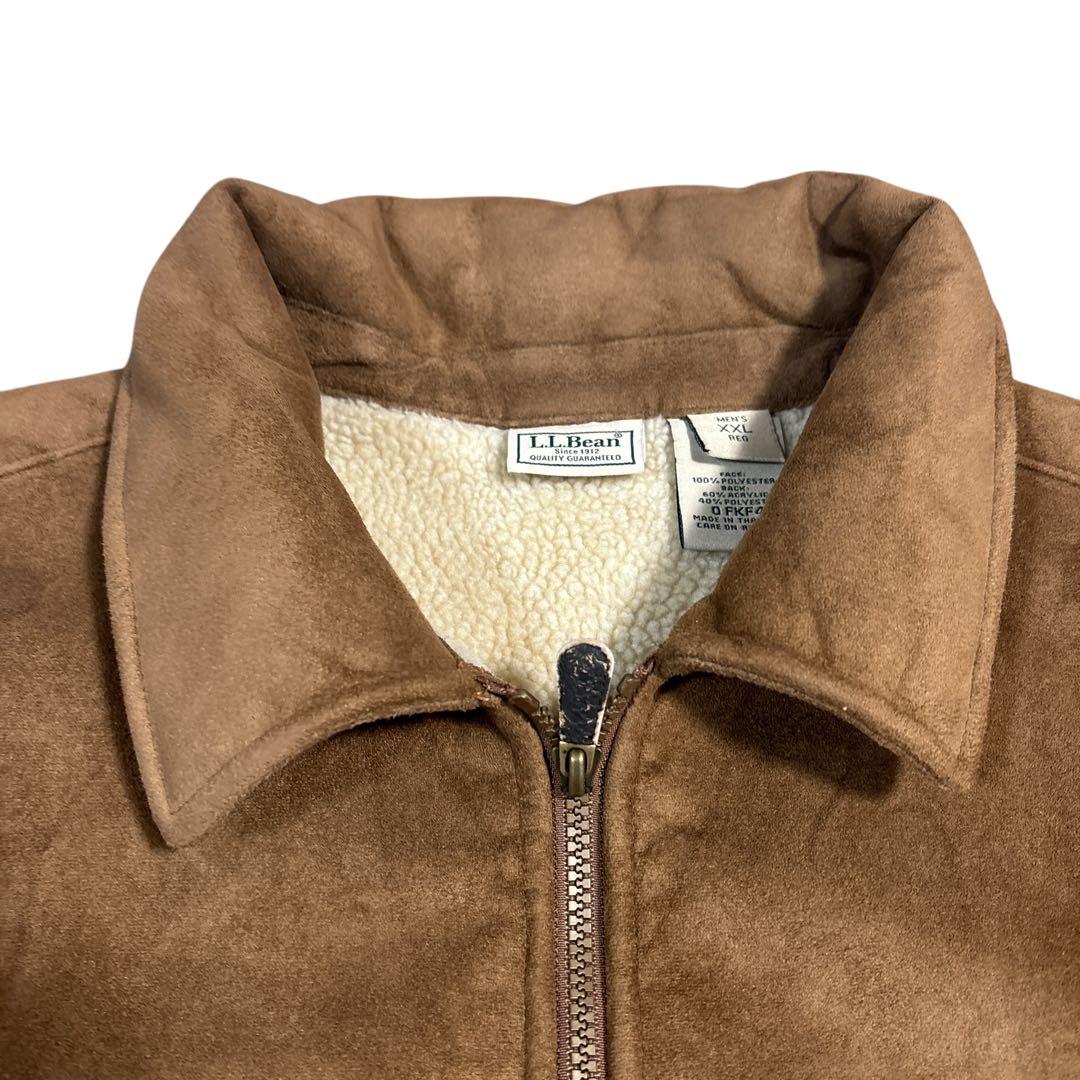 ジャケット・アウター L.L.BEAN FAKE SUEDE JACKET