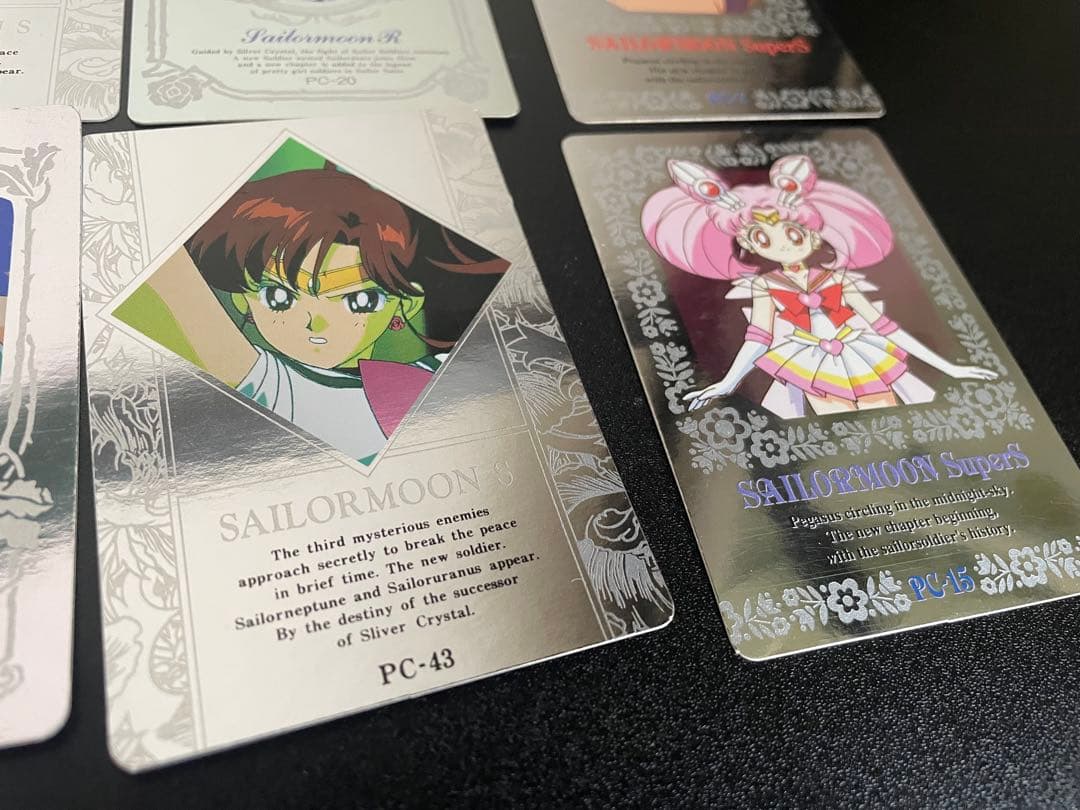 セーラームーン アマダ プラチナ カードダス カード セット トレカ