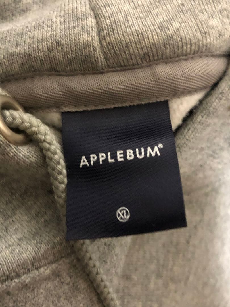 ロッドマン APPLEBUM グレー パーカー XL