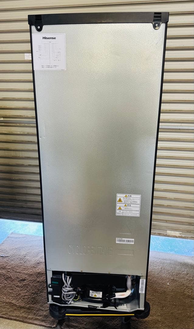 6r35 Hisense 2ドア冷凍冷蔵庫 HR-D15FB 162L 中古