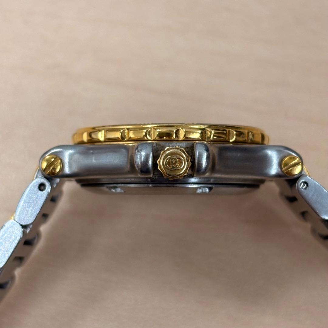 【稼動品】GUCCI グッチ 9200L コンビ レディース 腕時計 ダイバー