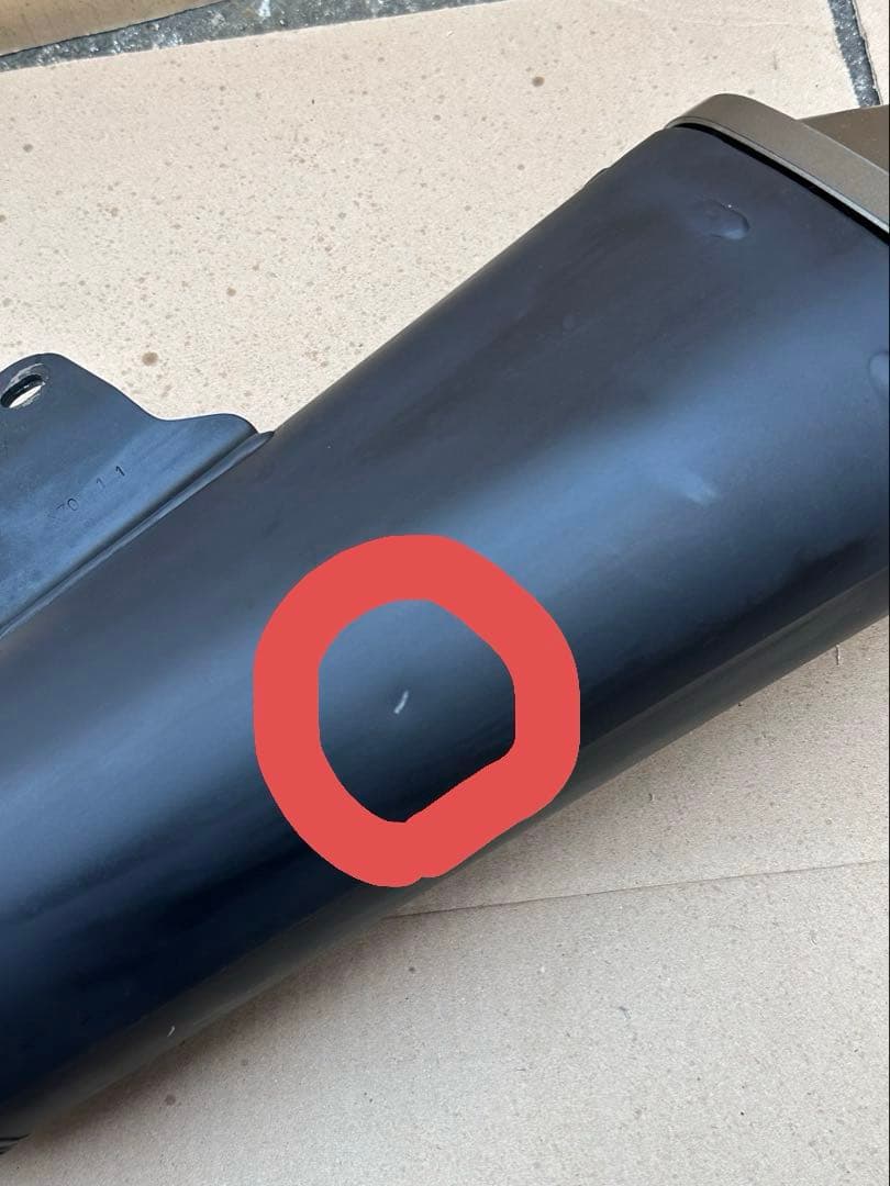 GSX-R150純正マフラー