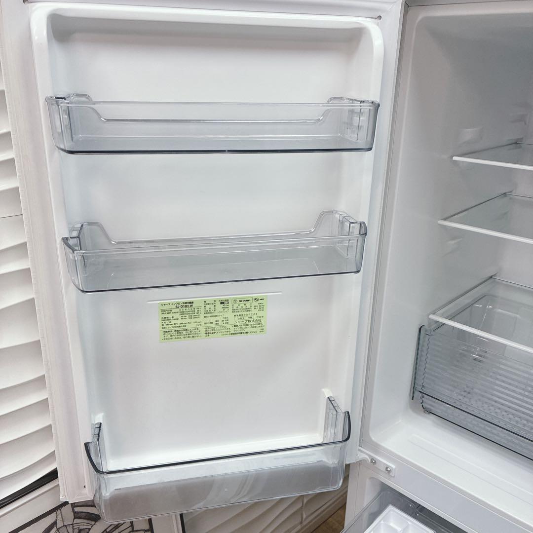 大阪府神戸市配達無料！5ヶ月保証◇シャープ冷蔵庫◇パナソニック洗濯機◇2021年